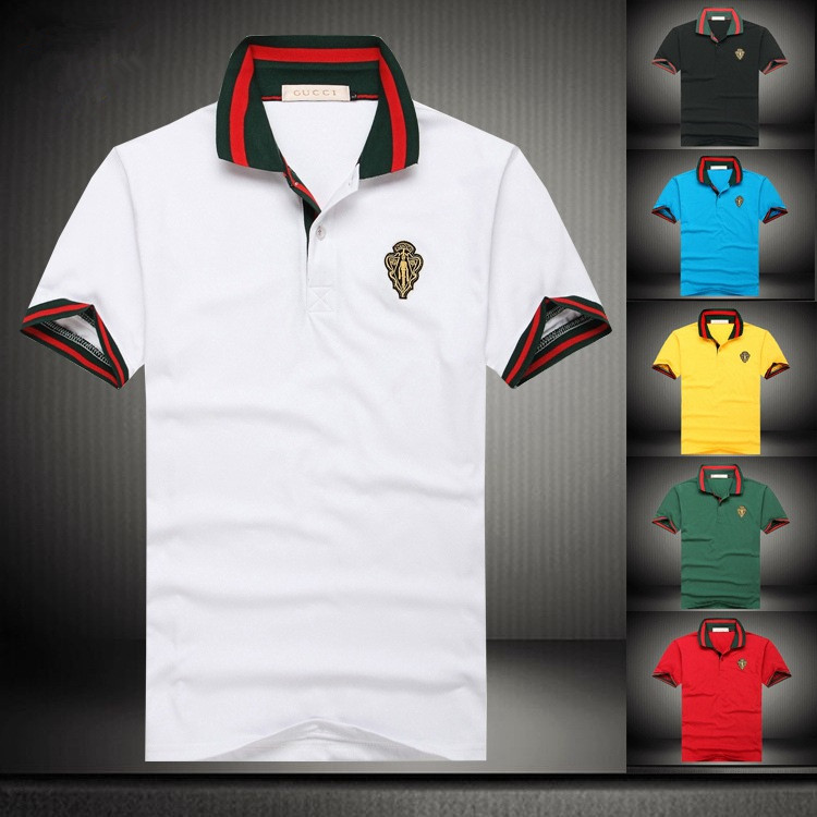 2016 Golf shirt New summer mens polo shirt brands top quality camisa polo Business Outdoor sports solid polo shirt Wholesale