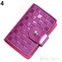 Woman Lady Patent Leather ID Credit Card Case Holder Pocket Bag Wallet Hot Sale 05SO
