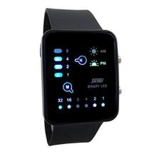 Technological Sense Binary Digital LED Sports Touch Screen Wrist Watch Mens Military Water Resistant Calendar Clock Gift A26