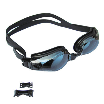 New 3pcs/Set 350 Swimming Eyewear Prescription 1.5-8.0 Optical Swimming Goggles Eyewear Glasses Myopia Anti-fog& UV For Swimming