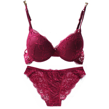 2016 Women Underwear Set Vs Brand Victoria Intimates Bra Set Sexy Lace Push Up Bras Lingerie Set For Women Brassiere Panties Set