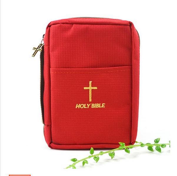 Bible cover bible bag big size 23X16cm canvas christian gifts wholesale