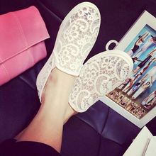 2016 Summer Women Flats Lace Canvas Casual shoes Woman Sandals loafers Comfortable Footwear zapatos mujer Soft sole Sandalias