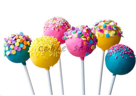 Wholesale price New 20cs/lot 10cm Pop Sticks Chocolate Cake Cookie Lollipop Lolly Candy Making Mould