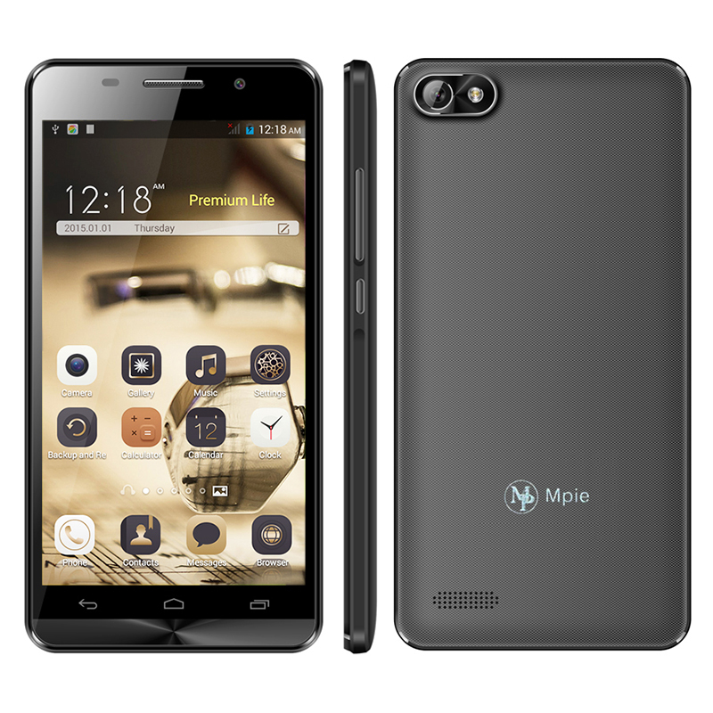 3200mAh 5 5 Mpie Z6 Android4 4 MTK6572 Dual Core smartphone 2G ROM 3G WCDMA Dual