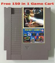 Бесплатная 150in1 карточная игра Rockman123456 MarioBros 123 NinjaTurtles кирби приключение, Рэш 72 контакт. игра картридж замена корпуса