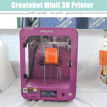 2016 New Design FDM Small 3D Printer Machine In Purple