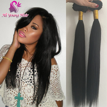 2015 Hot Selling Brazilian Virgin Hair Clip In Extension 7Pcs/set Silky Straight Clip In Human Hair Extensions Free Shipping