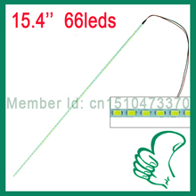 LED Backlight Lamps For update LCD Monitor 15.4 inch 3014 LED strip for LCD 336*2mm with 66leds 2pcs/lot