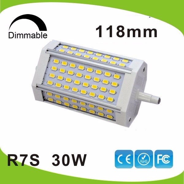 High Power 30w Dimmable 118mm Led R7s Light J118 R7s Lamp Without Cooling Fan Replace 300w Halogen Lamp Ac85 265v Energy Saving Light Bulbs Light Bulb Types From Baihua8866 19 1 Dhgate Com