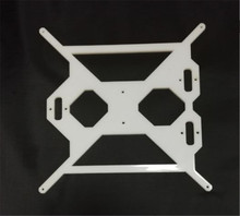 Prusa i3 Rework 3D printer white arylic laser cut frame kit RepRap Prusa i3 white color