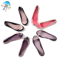 Summer Beach Shoes Woman Soft Breathable Waterproof Non-slip Shoes Women Flat Sandals Peep Toe Melissa Jelly Shoes Women’s