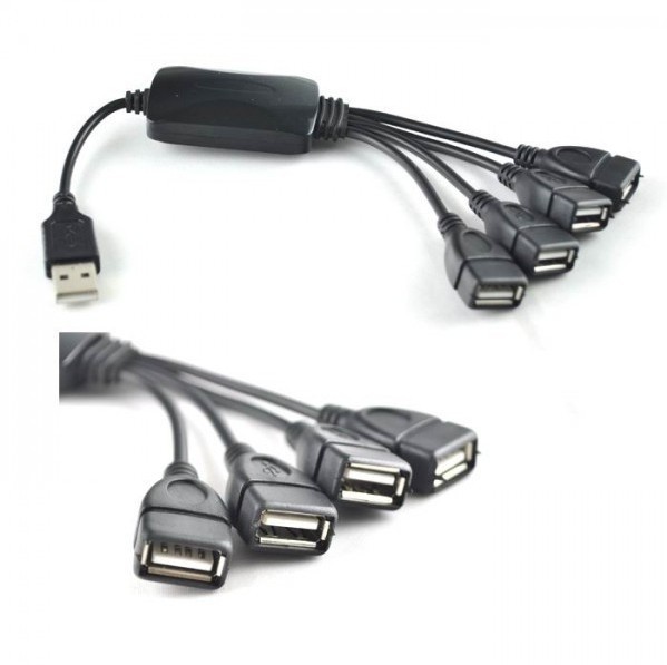 Mini 1  4    USB   Hub  Splitter    