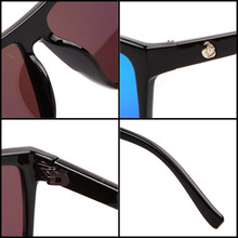 Brand New 2015 Steampunk Square Sunglasses Men SKULL Logo All Black Coating Sun Glasses Women Brand