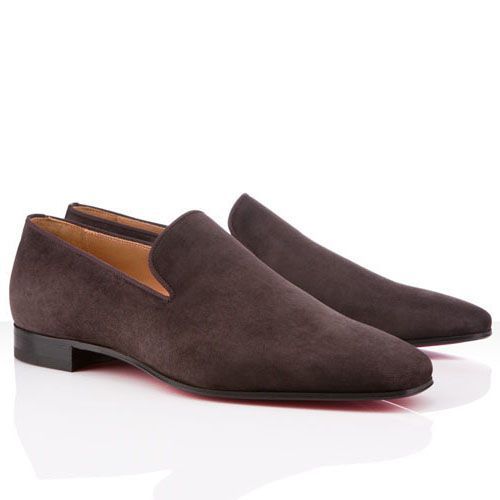 Aliexpress.com : Buy Red Bottom Men Shoes Dandy Loafers Brown ...