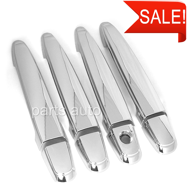 8x HIGHLANDER CHROME 4D ABS HANDLE COVERS for 05 11 Tacoma Pickup Truck 05 10 Sienna