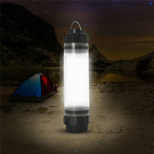 Mutilfunctional IP68 Waterproof Adjustable Brightness LED Camping Outdoor Light Camping Light With Power Bank With Charger Cable