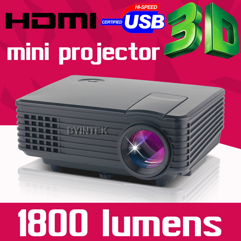 New 800x480 mini projector Home Theater Video LCD Tv cinema pICo HDMI Portable fULi hD 1080P LED 3D Projektor Proyector beamer
