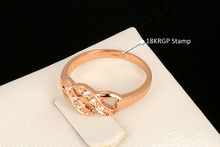 Creepers CZ Diamond Vintage Finger Rings 18K Rose Gold Plated Fashion Brand Wedding Jewellery Jewelry For