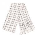 New Design Simple Luxury cachecol Unisex Fairy Tail Natsu Dragneel Scarf White Black Plaid Cosplay Costume