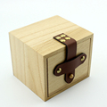 Wooden Watches Case Jewelry Case Solid Wood Watches Case Primary Wooden Gifts Boxes Jewelry Packaging Boxes