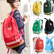 New Fashon Hot Casual Women’s Colorful Canvas Backpacks Girl Lady Student School Travel bags Mochila Free&Drop shipping HW03040