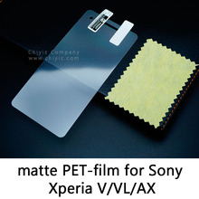 Glossy Lucent Frosted Matte Anti glare Tempered Glass Protective Film On Screen Protector For Sony Xperia