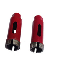 Envío gratis de alta calidad 2 unids alta quuality agujero mármol sierra de diamante 8 mm M10 interno roscado para mármol / perforación de hormigón
