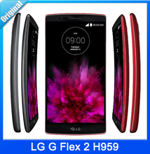 Original LG G Flex 2 H959 Unlocked Mobile Phone Quad Core 5.5″ Inch 13MP Camera 32GB+2GB Cell Phone WCDMA WiFi GPS Free Shipping