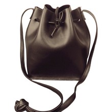 New 2015 Leather Bucket Bag Handbag Female Girl Casual Shoulder Bag Crossbody Bags Women Messenger Bag Day Free Shipping