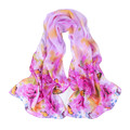 2016 Chiffon Womens Scarf Fashion Long Warm Shawl Infinity foulard echarpe Summer Floral Scarf Women bufandas