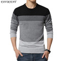 2017 New Autumn Fashion Brand Casual Sweater O Neck Striped Slim Fit Knitting Mens Sweaters And