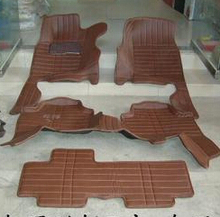 Good mats! Car floor mats for Mitsubishi Pajero sport 7seats 2014-2013 waterproof leather carpets for Pajero sport,Free shipping