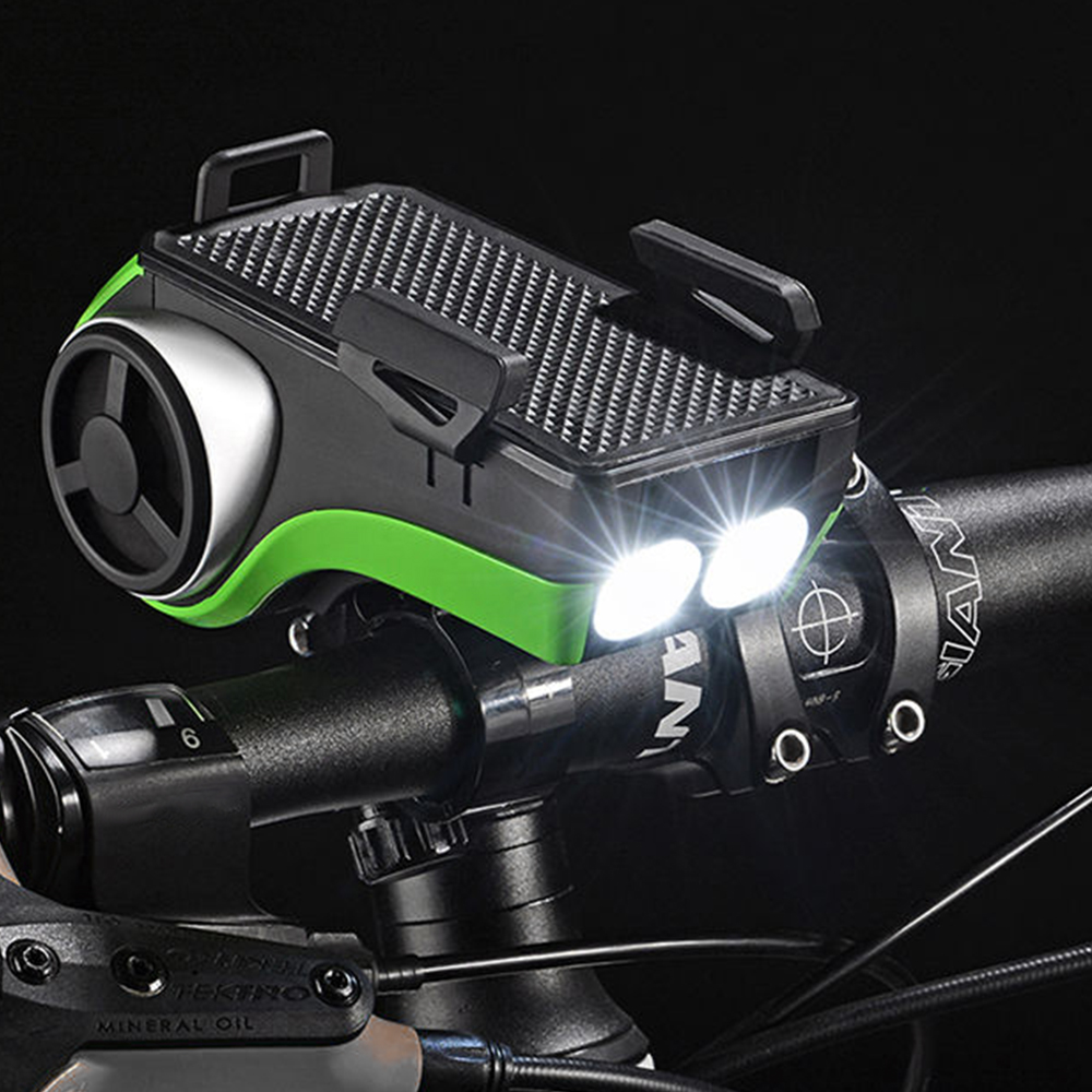 ROCKBROS Cycling Sport Portable Bluetooth V4.0 Bike Audio Speaker Mp3 with Bicycle Bell/LED Lamp/Phone Bracket/Power Bank CS245