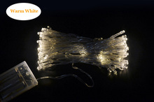 Tanbaby 5M 50 led battery led string light 3pcs AA Battery Operated Fairy Party Wedding Christmas