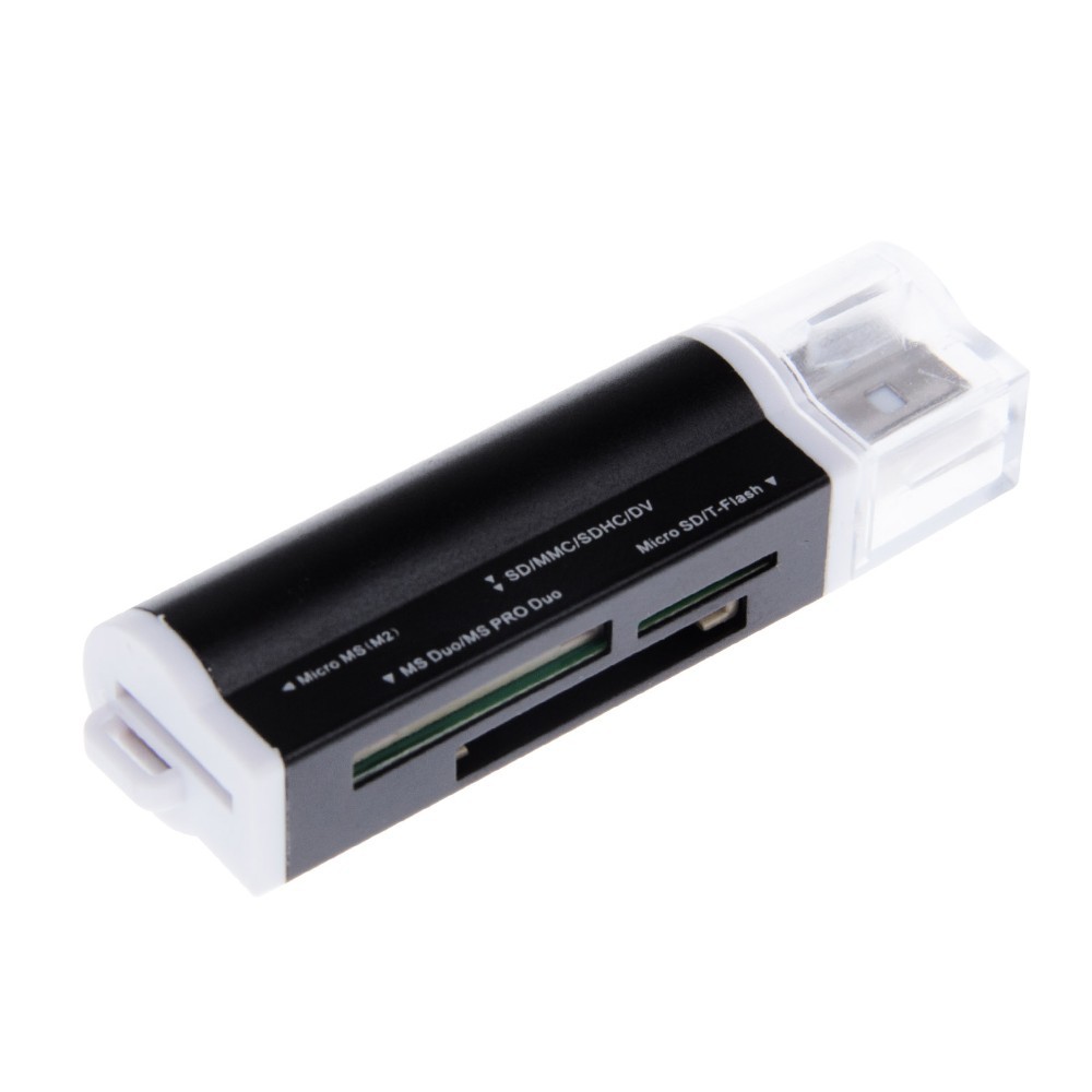 Cheap USB All in one Mini Multi Memory Card Reader support M2 MS Micro