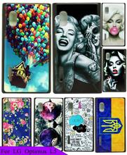 Case Cover for LG optimus L5 E615 E612 E610 Natural Beautiful Colorful Balloon In The Sky Painting Phone Hard Plastic