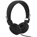 Original 3 5mm Overear Headfone Colorful Headset Auriculares Earbuds With Microphone for Smartphone Headphones fone de