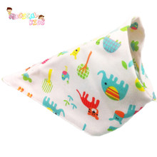 3pcs Bibs Triangle Infant Saliva Towel Burp Cloth Baby Accessories Feeding Smock Baby Bibs Girl Boy Bandana Baberos Bebes