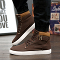 Fashion Breathable Keep Warm Winter Boots Round Toe Lace Up Men Casual Shoes Handsome Ankle Boots