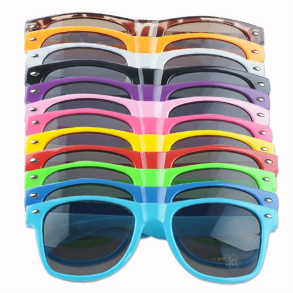 Stylish Big Frame Black Lens Wayfarer Style Sunglasses Shades Nerd Geek Eyewear oculos de sol feminino