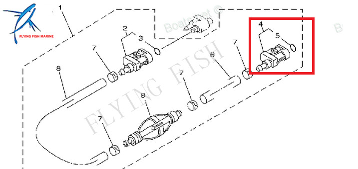 8mm Femal Tank Side