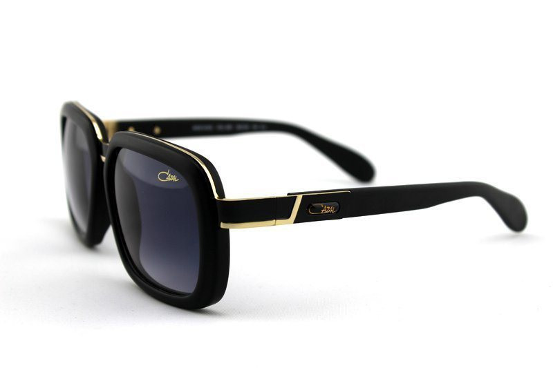 Germany top brand Cazal Sunglasses Cazal 616 matt acetate black Sunglasses for Men gradient lens