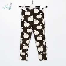 New 2015 autumn winter children’s pants boys girls cotton print thick warm elastic waist leggings kids casual pants for 12M-11T
