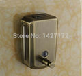 Wall Mounted Classic Antique Bronze Brass Bathroom Liquid Soap Dispenser 800ml