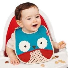 Cute Cartoon Print Baby Bibs Infants kids Saliva Towel Lunch bibs Waterproof