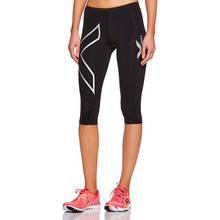 Marathon Brand 2XU women Sweatpants High Elastic Running Sport compression trousers for women tights short pants