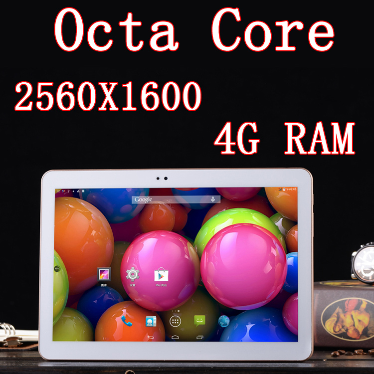 10 1 inch 8 core Octa Cores 2560X1600 DDR 4GB ram 32GB 3G Dual sim card