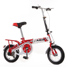 Free shipping Folding bicycle 12″ 14″ 16″ kids bike bicycle with training wheels folding bike for children