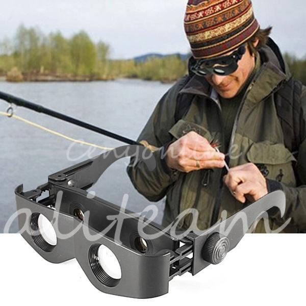 2014 New Stylish Portable Glasses Style Telescope Magnifier Binoculars For Fishing Hiking Concert Free Shipping
